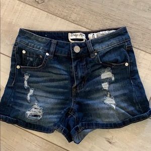 Indigo Rein jean shorts